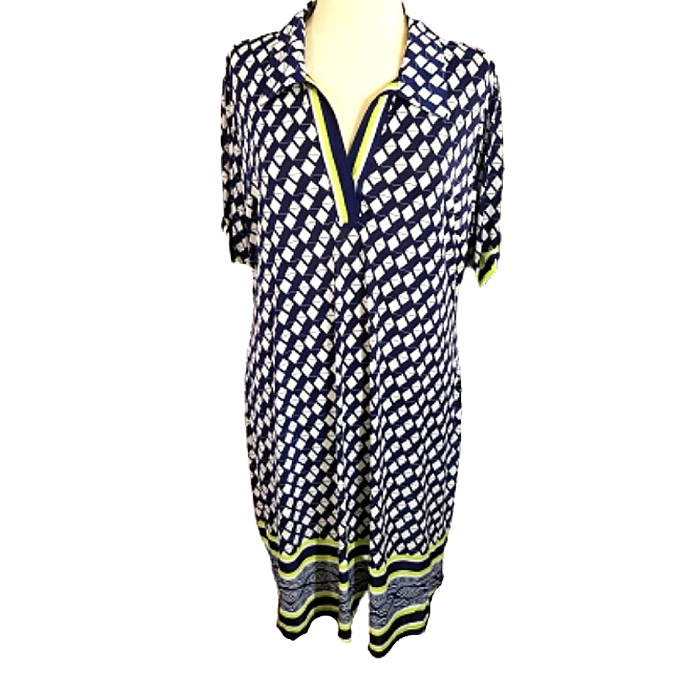 Mlle Gabrielle Classy Midi Dress Sz XL